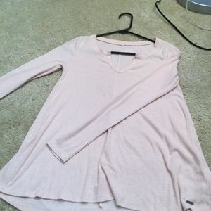 Pink hollister tunic